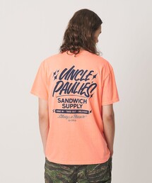 <Uncle Paulie's>ロゴ プリント Tシャツ