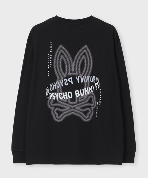 Psycho Bunny(サイコバニー)の「ピマ天竺 ユニバーサルグラフィックロングスリーブTシャツ(Tシャツ/カットソー・メンズ・ホワイト/ライトブルー/ブラック・MEDIUM/SMALL/X-LARGE/LARGE)」の14枚目の写真