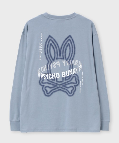 Psycho Bunny(サイコバニー)の「ピマ天竺 ユニバーサルグラフィックロングスリーブTシャツ(Tシャツ/カットソー・メンズ・ホワイト/ライトブルー/ブラック・MEDIUM/SMALL/X-LARGE/LARGE)」の20枚目の写真
