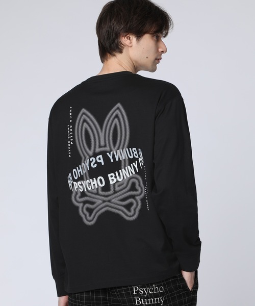 Psycho Bunny(サイコバニー)の「ピマ天竺 ユニバーサルグラフィックロングスリーブTシャツ(Tシャツ/カットソー・メンズ・ホワイト/ライトブルー/ブラック・MEDIUM/SMALL/X-LARGE/LARGE)」の11枚目の写真