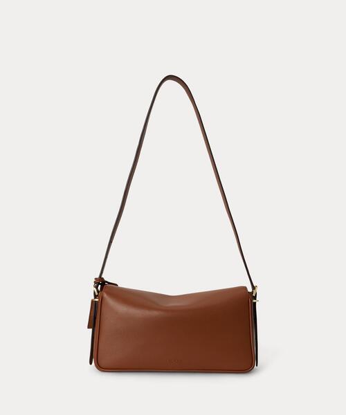 LAUREN RALPH LAUREN(ローレン ラルフ ローレン)の「ナッパ レザー ミディアム Farrah ショルダー バッグ(ショルダーバッグ・レディース・ブラウン・ONE)」の3枚目の写真