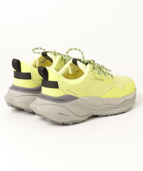 Clarks(クラークス)の「Pace TrailGoWP/メンズペーストレイルゴー ウォータープルーフ(ライムコンビ)(スニーカー・メンズ・グリーン・UK6/UK7/UK6.5/UK7.5/UK10/UK9/UK8/UK8.5/UK9.5)」の3枚目の写真