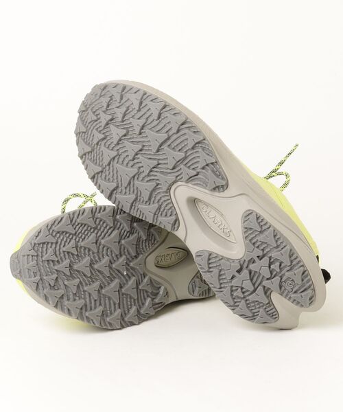 Clarks(クラークス)の「Pace TrailGoWP/メンズペーストレイルゴー ウォータープルーフ(ライムコンビ)(スニーカー・メンズ・グリーン・UK6/UK7/UK6.5/UK7.5/UK10/UK9/UK8/UK8.5/UK9.5)」の4枚目の写真