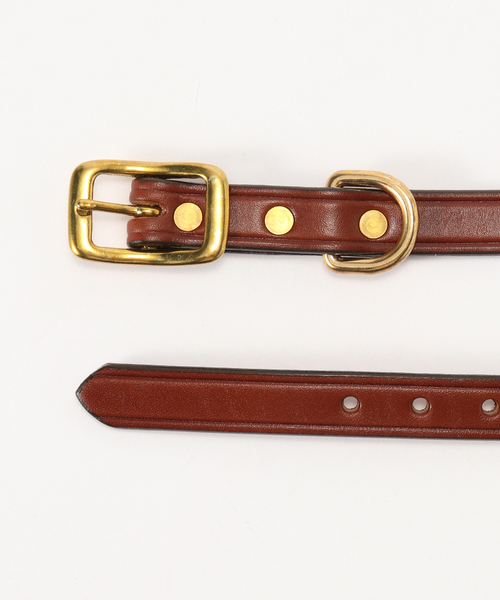 FRAMeWORK(フレームワーク)の「TORY LEATHER/トリーレザー 3/4WIDE PLAIN CREASED BELT(ベルト・レディース・ブラウン/キャメル・FREE)」の4枚目の写真