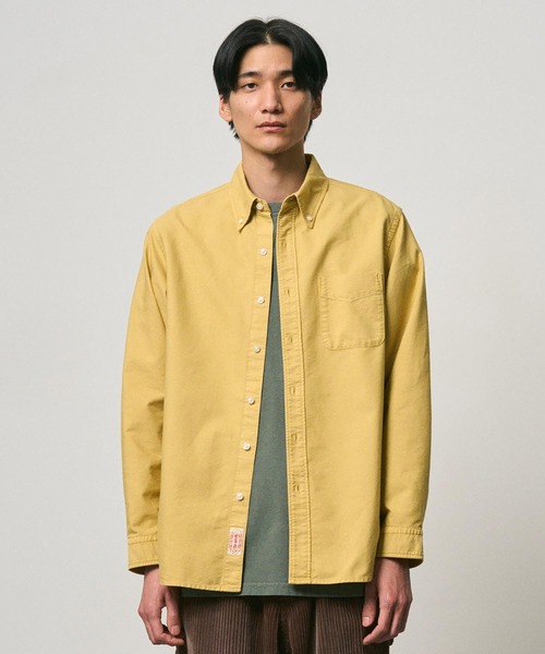 Gramicci(グラミチ)の「CLASSIC OXFORD THERMOLITE SHIRT|クラシックオックスフォードサーモライトシャツ(シャツ/ブラウス・メンズ・イエロー系/スカイブルー系/アイボリー系・S/M/L/XL)」の3枚目の写真