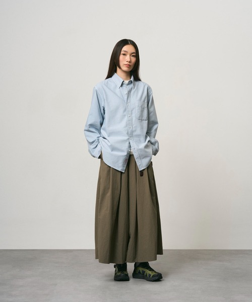 Gramicci(グラミチ)の「CLASSIC OXFORD THERMOLITE SHIRT|クラシックオックスフォードサーモライトシャツ(シャツ/ブラウス・メンズ・イエロー系/スカイブルー系/アイボリー系・S/M/L/XL)」の10枚目の写真