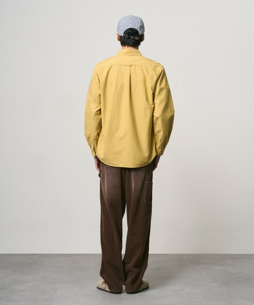 Gramicci(グラミチ)の「CLASSIC OXFORD THERMOLITE SHIRT|クラシックオックスフォードサーモライトシャツ(シャツ/ブラウス・メンズ・イエロー系/スカイブルー系/アイボリー系・S/M/L/XL)」の15枚目の写真