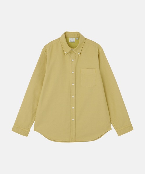Gramicci(グラミチ)の「CLASSIC OXFORD THERMOLITE SHIRT|クラシックオックスフォードサーモライトシャツ(シャツ/ブラウス・メンズ・イエロー系/スカイブルー系/アイボリー系・S/M/L/XL)」の17枚目の写真