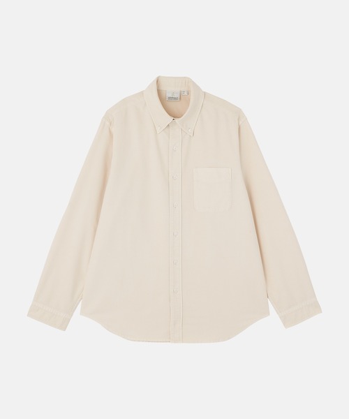 Gramicci(グラミチ)の「CLASSIC OXFORD THERMOLITE SHIRT|クラシックオックスフォードサーモライトシャツ(シャツ/ブラウス・メンズ・イエロー系/スカイブルー系/アイボリー系・S/M/L/XL)」の16枚目の写真
