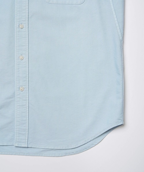 Gramicci(グラミチ)の「CLASSIC OXFORD THERMOLITE SHIRT|クラシックオックスフォードサーモライトシャツ(シャツ/ブラウス・メンズ・イエロー系/スカイブルー系/アイボリー系・S/M/L/XL)」の6枚目の写真