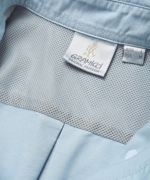 Gramicci(グラミチ)の「CLASSIC OXFORD THERMOLITE SHIRT|クラシックオックスフォードサーモライトシャツ(シャツ/ブラウス・メンズ・イエロー系/スカイブルー系/アイボリー系・S/M/L/XL)」の8枚目の写真
