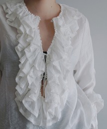 anuke | 2way Frill Blouse(シャツ/ブラウス)