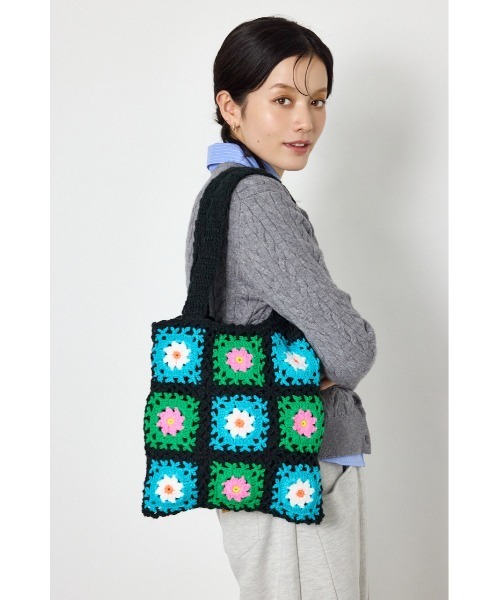RODEO CROWNS WIDE BOWL（ロデオクラウンズワイドボウル）の「KAGIAMI BAG（トートバッグ・レディース・ブラウン系その他/レッド系その他/ブラック系その他・FREE）」の21枚目の写真
