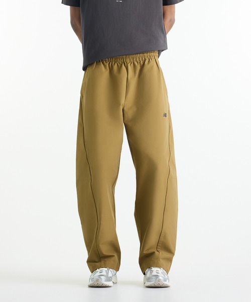 NEW BALANCE(ニューバランス)の「バレルパンツ(スウェットパンツ・メンズ・カーキブラウン/ブラック・SMALL/XX-LARGE/LARGE/X-LARGE)」の1枚目の写真