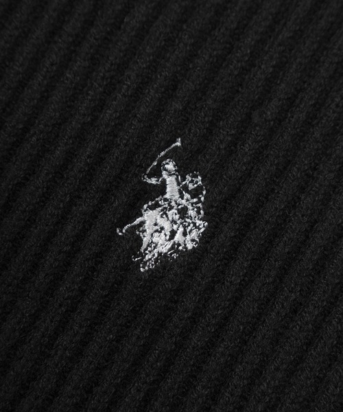 U.S. POLO ASSN.(ユーエスポロアッスン)の「【80】【U.S. POLO ASSN./ユーエスポロアッスン】メランジ クルーネックニット/ミックスニット/ローゲージ/畦編み/ざっくり/ユニセックス/レディース/メンズ(ニット/セーター・メンズ・ネイビー/アイボリー/ブルー/ブラウン/ワイン/ブラック・M/L)」の10枚目の写真