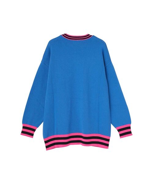 HYSTERIC GLAMOUR(ヒステリックグラマー)の「HYSTERIC UFO編込 セーター(ニット/セーター・レディース・ブルー/グリーン/ブラック・FREE)」の5枚目の写真