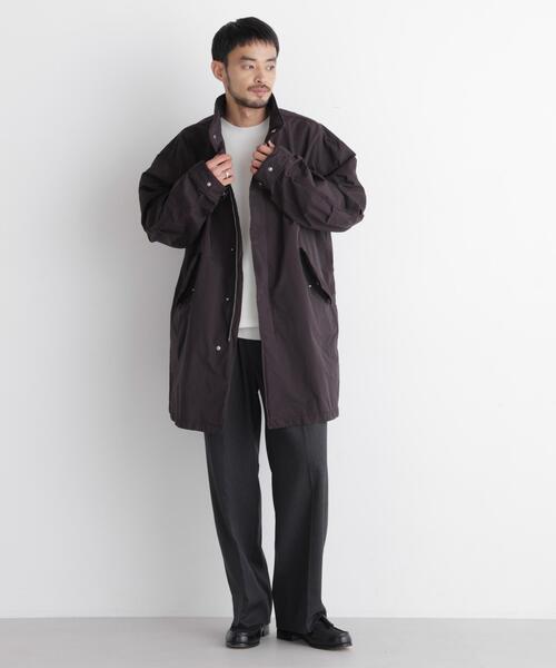 NANO universe（ナノユニバース）の「「ASSEMBLANC」TINTORIANA M-65（モッズコート・メンズ・ダークブラウン・M/L）」の21枚目の写真