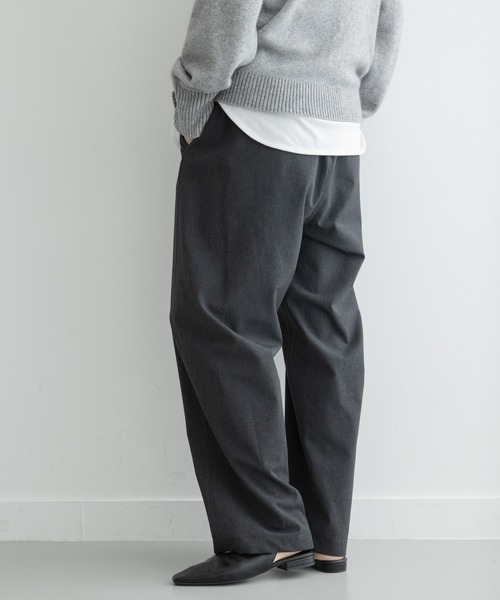 URBAN RESEARCH Sonny Label(アーバンリサーチサニーレーベル)の「TRイージーカーブパンツ(その他パンツ・レディース・ブラウン/チャコールグレー・36/38)」の11枚目の写真
