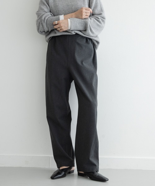 URBAN RESEARCH Sonny Label(アーバンリサーチサニーレーベル)の「TRイージーカーブパンツ(その他パンツ・レディース・ブラウン/チャコールグレー・36/38)」の14枚目の写真