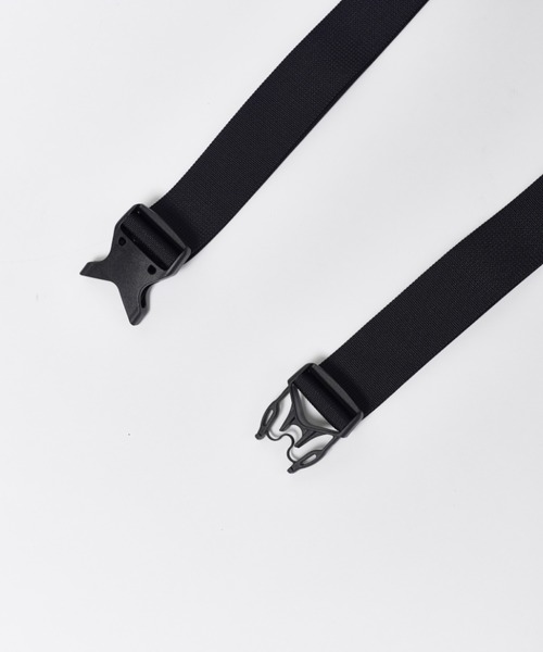 CIE(シー)の「【CIE】GRID0 WAIST PACK(ボディバッグ/ウエストポーチ・メンズ・ブラック・FREE)」の11枚目の写真