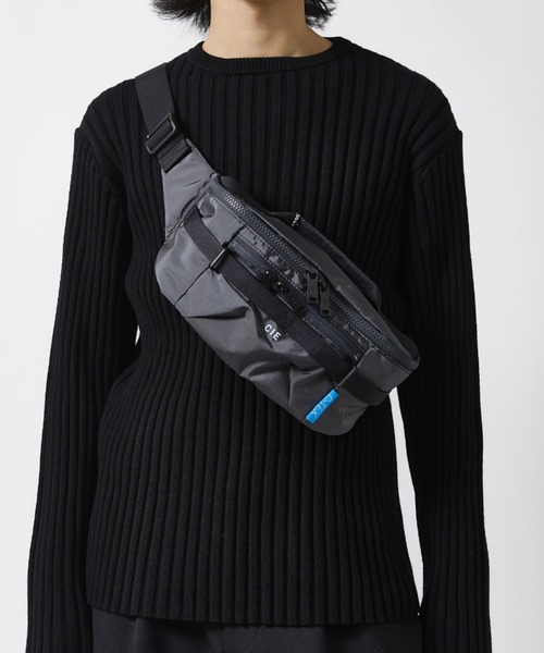 CIE(シー)の「【CIE】GRID0 WAIST PACK(ボディバッグ/ウエストポーチ・メンズ・ブラック・FREE)」の13枚目の写真