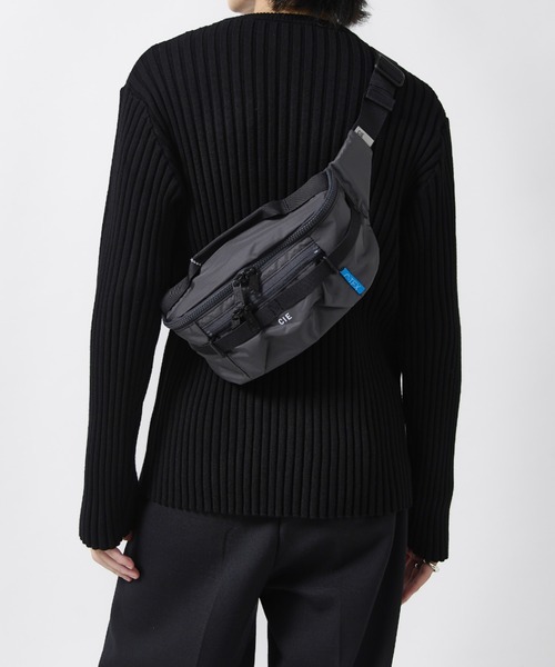 CIE(シー)の「【CIE】GRID0 WAIST PACK(ボディバッグ/ウエストポーチ・メンズ・ブラック・FREE)」の16枚目の写真