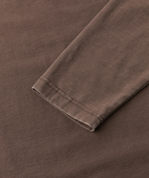 MMIC（エムエムアイシー）の「[REGULAR FIT] VEIL LONG SLEEVE (BROWN)（スウェット・メンズ・その他・L/M）」の9枚目の写真