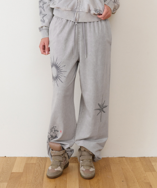 THEVINYLHOUSE（ザバイニルハウス）の「RODEO WASHED SWEAT PANTS GREY（スウェットパンツ・メンズ・その他・SMALL/MEDIUM/LARGE）」の3枚目の写真