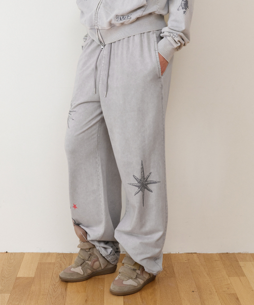 THEVINYLHOUSE（ザバイニルハウス）の「RODEO WASHED SWEAT PANTS GREY（スウェットパンツ・メンズ・その他・SMALL/MEDIUM/LARGE）」の4枚目の写真
