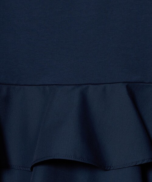 BEAUTY&YOUTH UNITED ARROWS(ビューティーアンドユースユナイテッドアローズ)の「【WEB限定】ペプラム 9分袖 プルオーバー(Tシャツ/カットソー・レディース・ネイビー/ナチュラル/ブラック・FREE)」の8枚目の写真