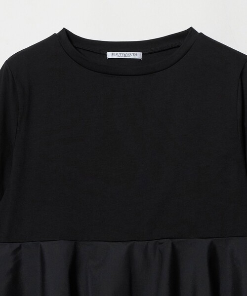 BEAUTY&YOUTH UNITED ARROWS(ビューティーアンドユースユナイテッドアローズ)の「【WEB限定】ペプラム 9分袖 プルオーバー(Tシャツ/カットソー・レディース・ネイビー/ナチュラル/ブラック・FREE)」の9枚目の写真