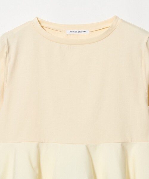 BEAUTY&YOUTH UNITED ARROWS(ビューティーアンドユースユナイテッドアローズ)の「【WEB限定】ペプラム 9分袖 プルオーバー(Tシャツ/カットソー・レディース・ネイビー/ナチュラル/ブラック・FREE)」の11枚目の写真