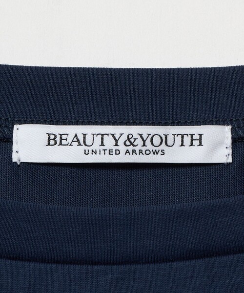 BEAUTY&YOUTH UNITED ARROWS(ビューティーアンドユースユナイテッドアローズ)の「【WEB限定】ペプラム 9分袖 プルオーバー(Tシャツ/カットソー・レディース・ネイビー/ナチュラル/ブラック・FREE)」の13枚目の写真