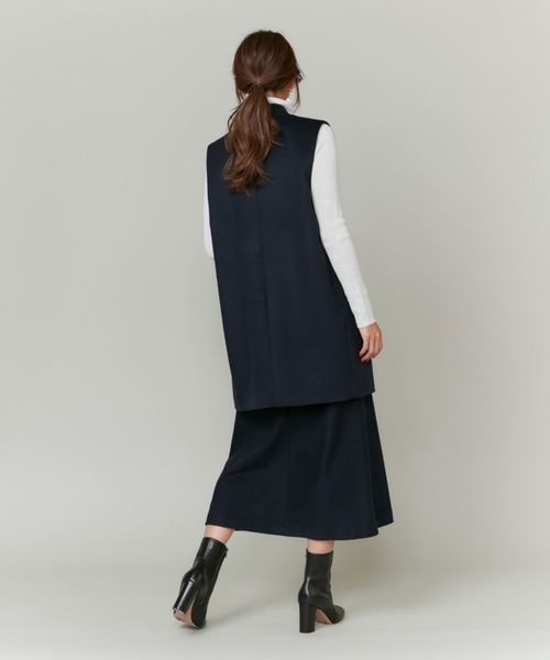 INED(イネド)の「【大草直子コラボ】カシミヤジレジャケット《COLOMBO/コロンボ》(テーラードジャケット・レディース・ブラウン系/ネイビー・9号/7号)」の6枚目の写真