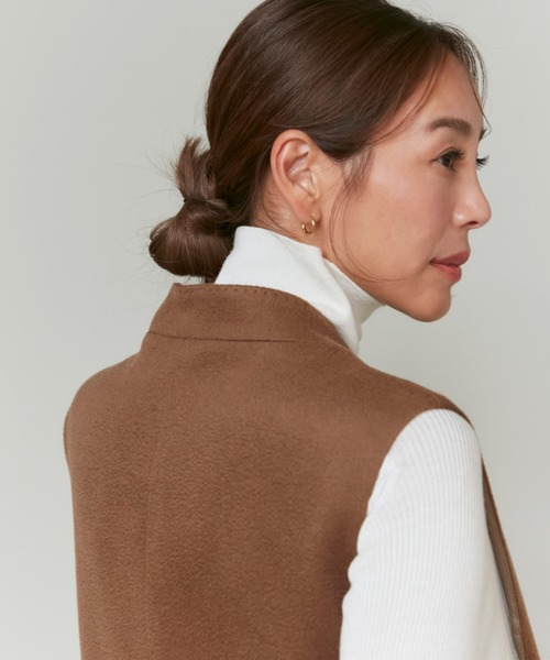 INED(イネド)の「【大草直子コラボ】カシミヤジレジャケット《COLOMBO/コロンボ》(テーラードジャケット・レディース・ブラウン系/ネイビー・9号/7号)」の20枚目の写真