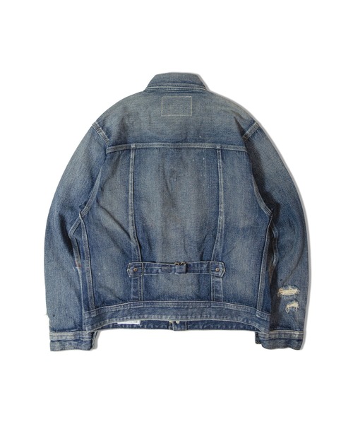 Lee(リー)の「LEE-136-COWBOY JACKET 101(デニムジャケット・メンズ・インディゴブルー・L/M/XL)」の2枚目の写真