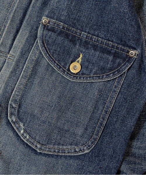 Lee(リー)の「LEE-136-COWBOY JACKET 101(デニムジャケット・メンズ・インディゴブルー・L/M/XL)」の4枚目の写真