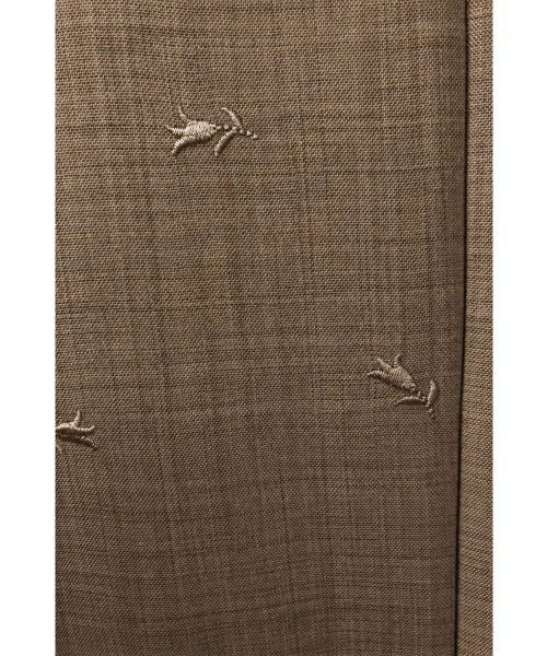 marjour(マージュール)の「EMBROIDERY DOUBLE JACKET(テーラードジャケット・レディース・ブラウン/ベージュ・M)」の14枚目の写真