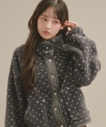 apres jour mignon（アプレジュールミニョン）の「フリースボアアソートブルゾン（ブルゾン）」