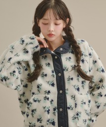 apres jour mignon（アプレジュールミニョン）の「フリースボアアソートブルゾン（ブルゾン）」