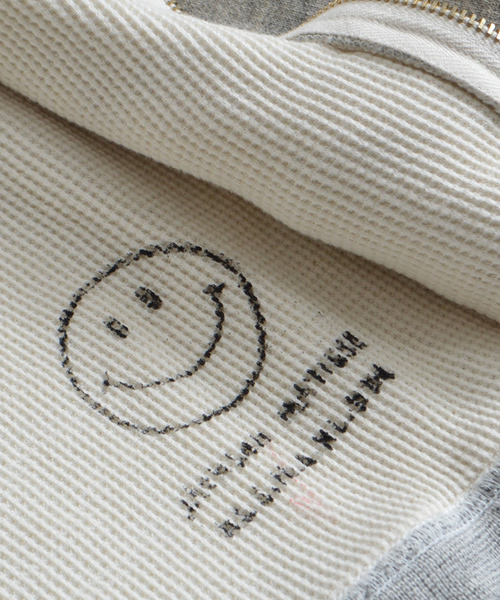 ROOPTOKYO（ループトウキョウ）の「JACKSON MATISSE/ジャクソンマティス ジップパーカー ダメージ加工 VERY DIRTY Parka（パーカー・メンズ・グレー/ネイビー・M/S）」の11枚目の写真