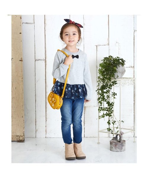 apres les cours（アプレレクール）の「リボンヘアカチューシャ（その他ヘアアクセサリー・キッズ・ネイビー/ブラック/レッド/ブルー・FREE）」の11枚目の写真