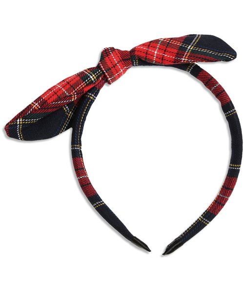 apres les cours（アプレレクール）の「リボンヘアカチューシャ（その他ヘアアクセサリー・キッズ・ネイビー/ブラック/レッド/ブルー・FREE）」の5枚目の写真