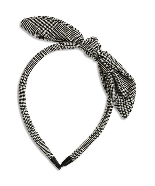 apres les cours（アプレレクール）の「リボンヘアカチューシャ（その他ヘアアクセサリー・キッズ・ネイビー/ブラック/レッド/ブルー・FREE）」の6枚目の写真