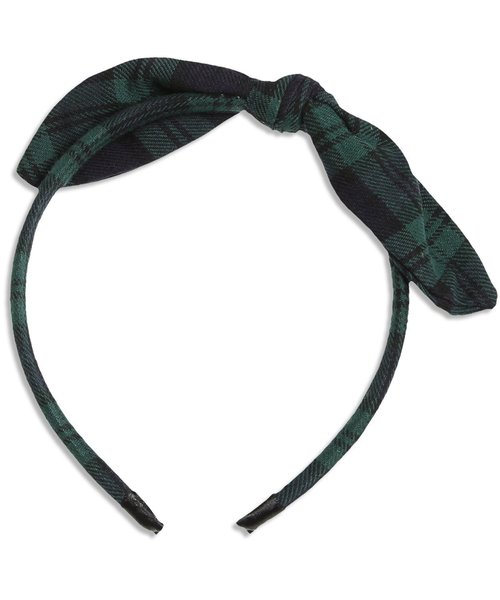 apres les cours（アプレレクール）の「リボンヘアカチューシャ（その他ヘアアクセサリー・キッズ・ネイビー/ブラック/レッド/ブルー・FREE）」の8枚目の写真