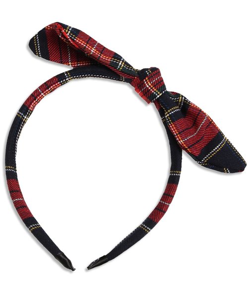 apres les cours（アプレレクール）の「リボンヘアカチューシャ（その他ヘアアクセサリー・キッズ・ネイビー/ブラック/レッド/ブルー・FREE）」の9枚目の写真