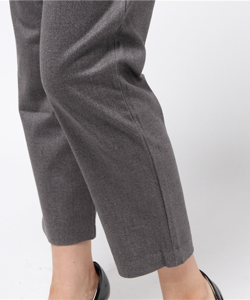 Denime(ドゥニーム)の「2タック無地フランネルパンツ(その他パンツ・レディース・グレー/ブラック・SMALL/MEDIUM)」の10枚目の写真