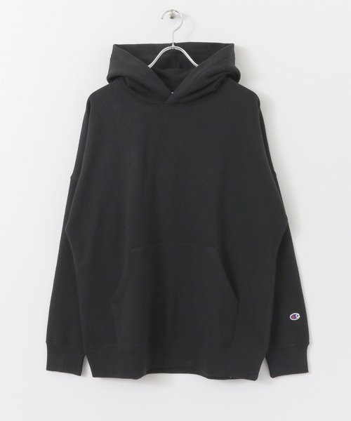 Champion（チャンピオン）の「Champion/チャンピオン　別注プルパーカー（パーカー・メンズ・グレー/ブラック/カーキ・FREE）」の14枚目の写真