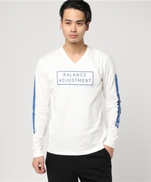 MK MICHEL KLEIN HOMME  | ロングスリーブプリントTシャツ(Tシャツ/カットソー)