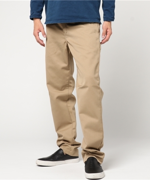 Carhartt WIP(カーハートダブリューアイピー)の「MASTER PANT(チノパンツ・メンズ・ブラック/ベージュ/グレー/ダークブラウン/ダークネイビー・34inch/32inch/30inch/28inch/36inch)」の4枚目の写真